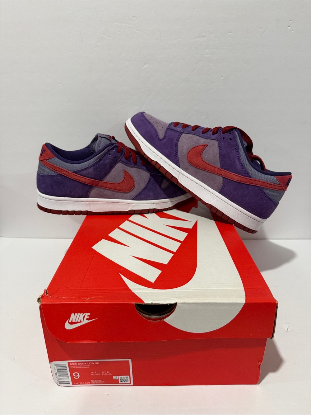 Nike Dunk Low '24 'Plum' Sz: 9 (CU1726-500)